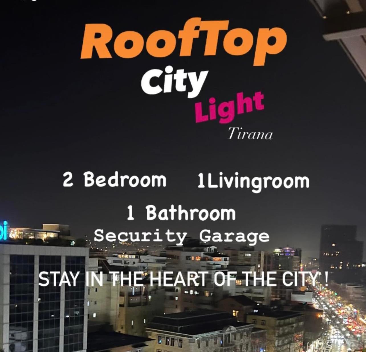 Rooftop City Light Tirana Exterior photo