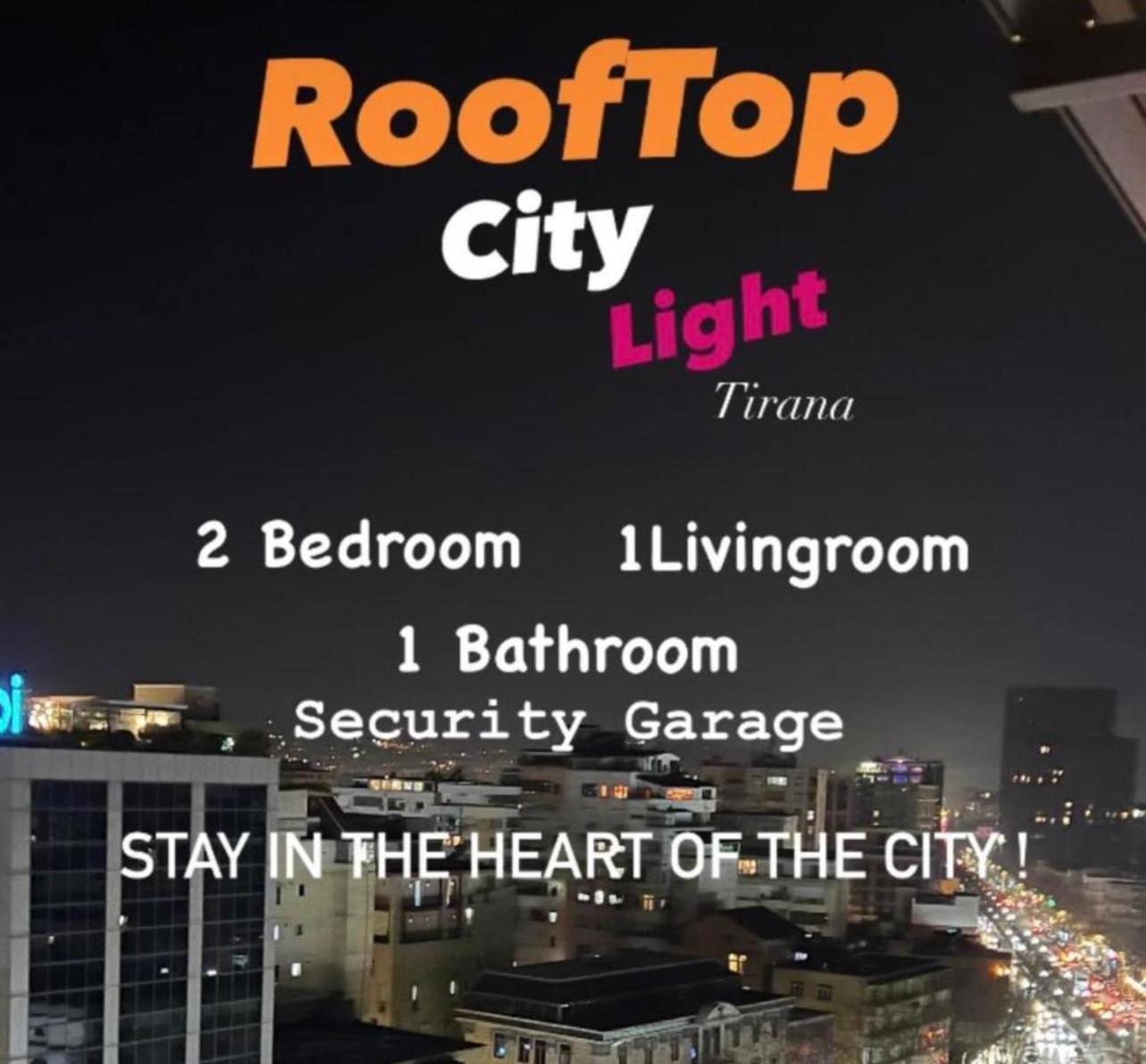 Rooftop City Light Tirana Exterior photo